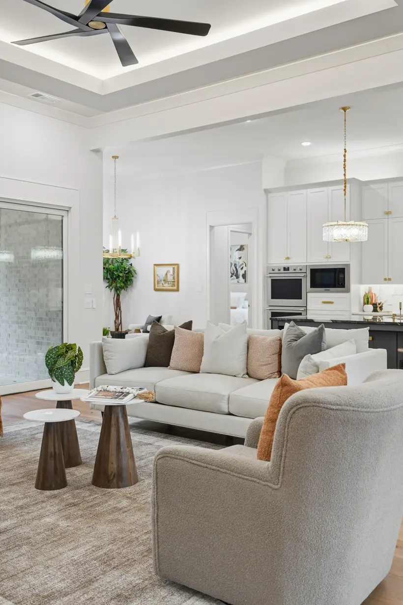 Bright living room