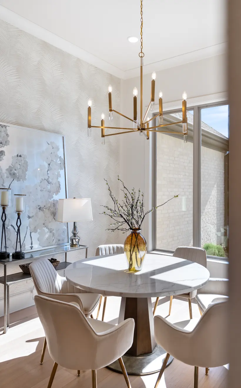 Dining room chandelier