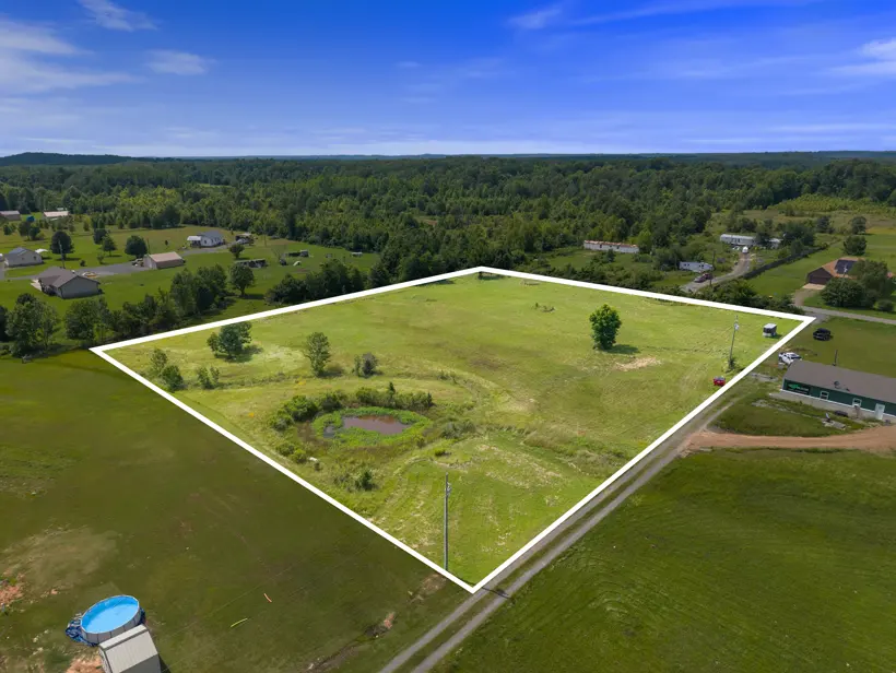 Land with property lines